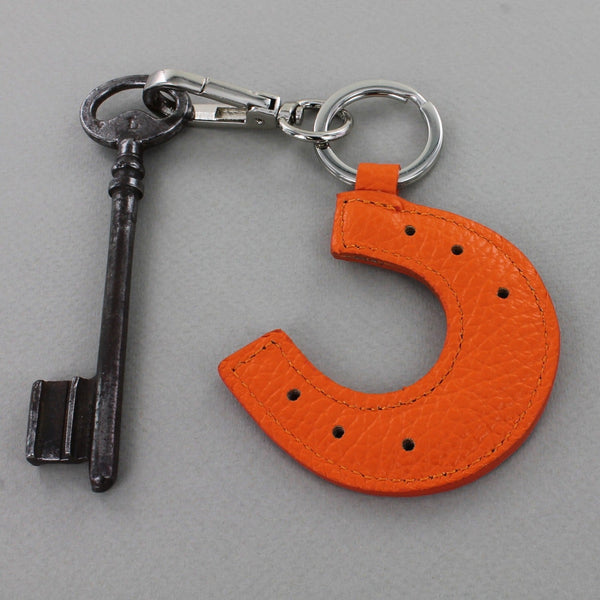 3-Horseshoe Nail Keychain by Timberline Leather