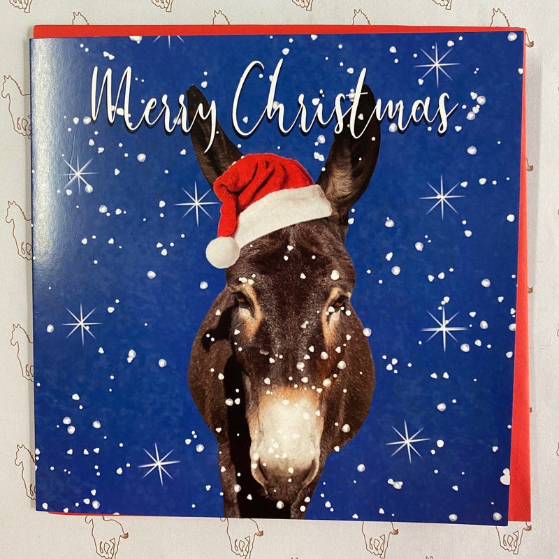 Donkey Christmas Card - Gallop Guru