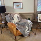 Pure New Wool Grey Horse Blanket - Gallop Guru