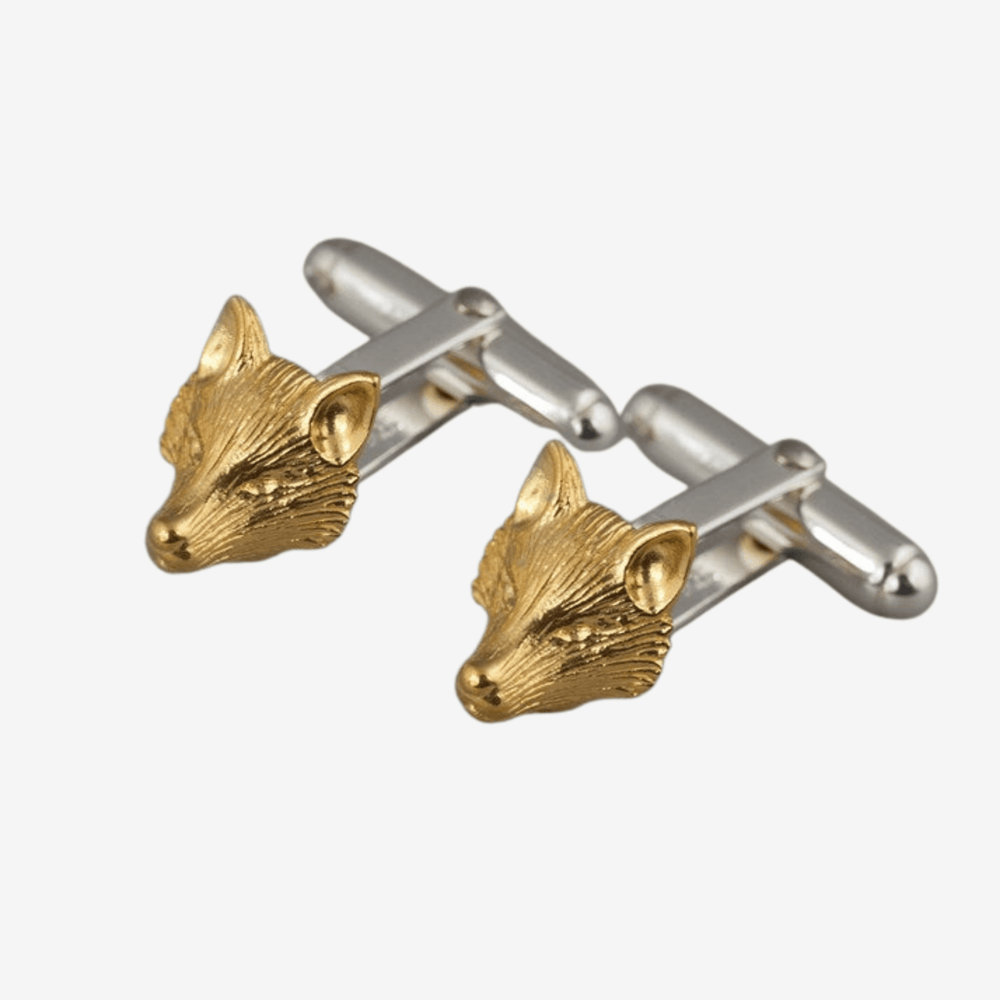 Men's buying Silver Gold Plated Papadopoulos Cufflinks