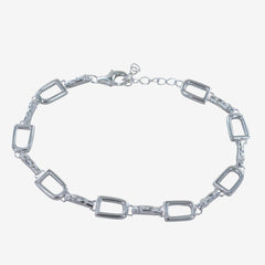 Sterling Silver Stirrup and Buckle Bracelet – Gallop Guru